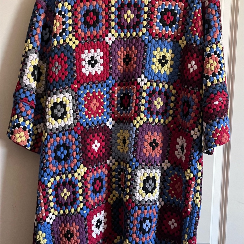 Shannon Passero Queenston Patchwork Crocheted Dus… - image 7